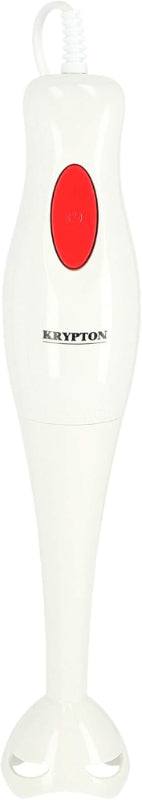 Krypton Hand Blender KNHB6077N - White / RedKitchen AppliancesMULTI-FUNCTIONAL - The hand blender body is made of stainless steel and high quality plastic; Super stylish, lightweight yet sturdy design with ergonomic handle for a secure grip and the floral